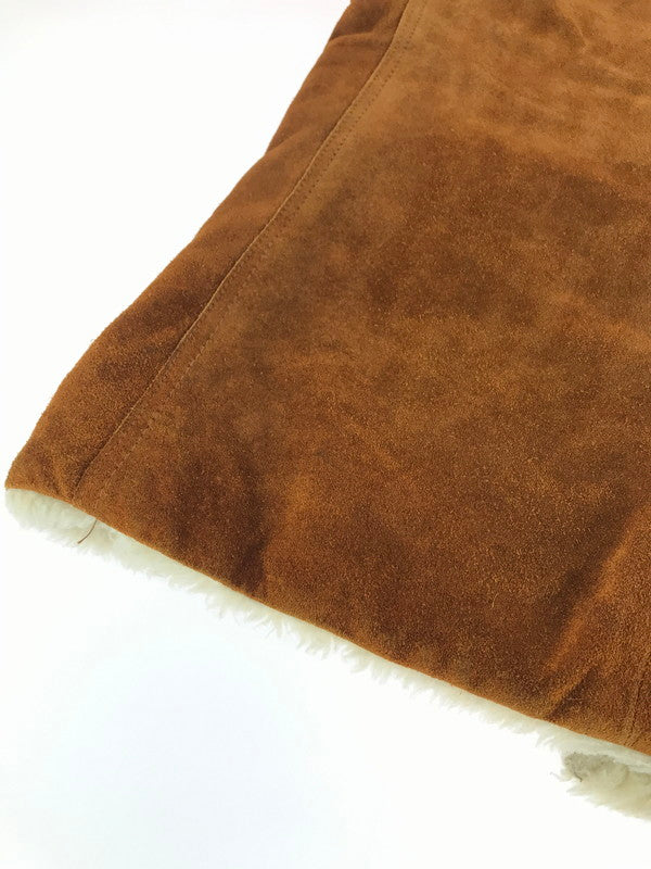 【現状渡し品】【メンズ】 PYPSA SUEDE BOA COAT スエード ボアコート アウター 146-260117-na-18-tag サイズ：40 カラー：ブラウン 万代Net店