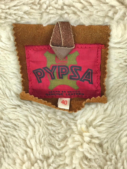 【現状渡し品】【メンズ】 PYPSA SUEDE BOA COAT スエード ボアコート アウター 146-260117-na-18-tag サイズ：40 カラー：ブラウン 万代Net店