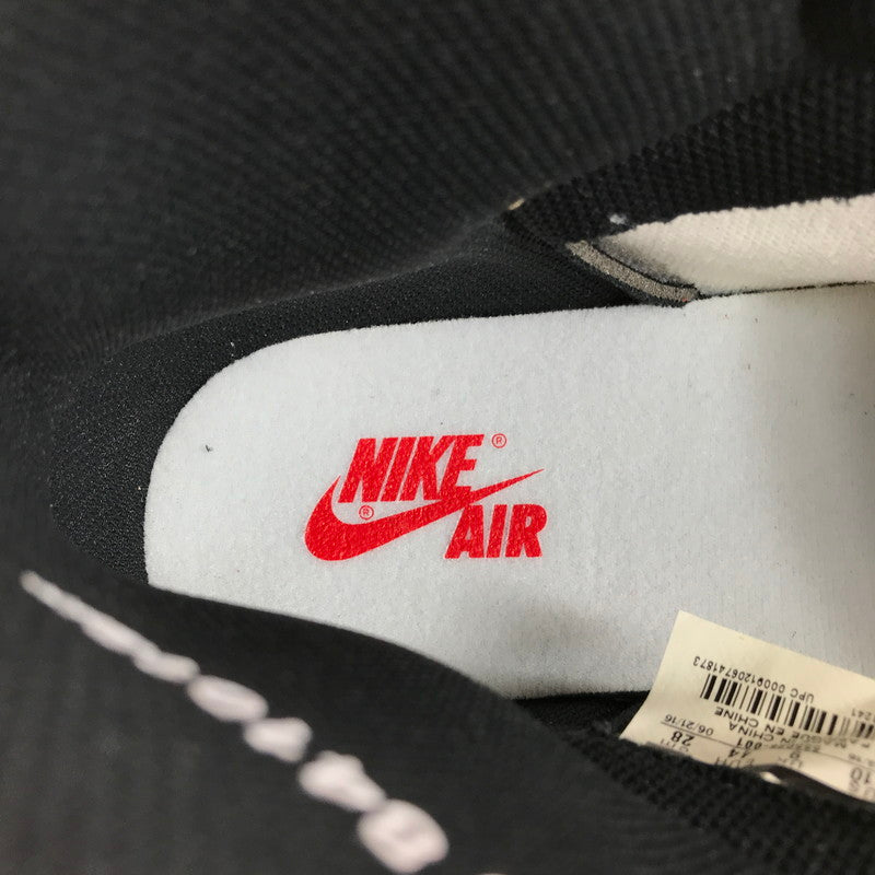 【中古品】【メンズ】 NIKE AIR JORDAN 1 RETRO HIGH OG BRED BANNED (2016) ナイキ エア ジョーダン 1 レトロ ハイ スニーカー 靴 160-260112-rt-04-tag サイズ：28cm US10 カラー：BLACK/VARSITY RED 万代Net店