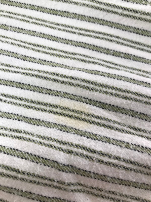 【中古品】【メンズ】 GLENESKE グレネスク 80～90’s GRANDPA SHIRT 80～90年代 グランパ シャツ トップス イングランド製 146-260117-rt-02-tag サイズ：XXL カラー：ホワイト系 万代Net店