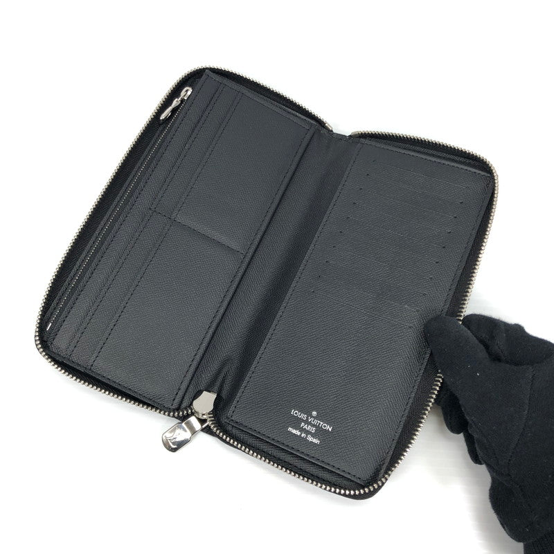 【中古品】【メンズ】 LOUIS VUITTON ルイ・ヴィトン タイガ ジッピーウォレット ヴェルティカル M30503 長財布 179-260118-na-14-tag カラー：ブラック 万代Net店