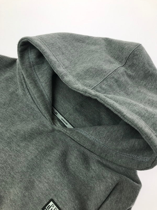 【中古品】【メンズ】 BLACK EYE PATCH ブラック アイ パッチ × PROCLUB プロクラブ PROBLEM HOODIE プロブレム フーディー 142-260211-rt-28-tag サイズ：L カラー：グレー 万代Net店