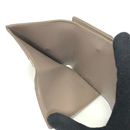 【中古品】【レディース】 CELINE セリーヌ COMPACT WALLET WITH COIN 10I653DPV コンパクト ウォレット ウィズ コイン 三つ折り財布 181-260118-na-20-tag カラー：ぺブル 万代Net店