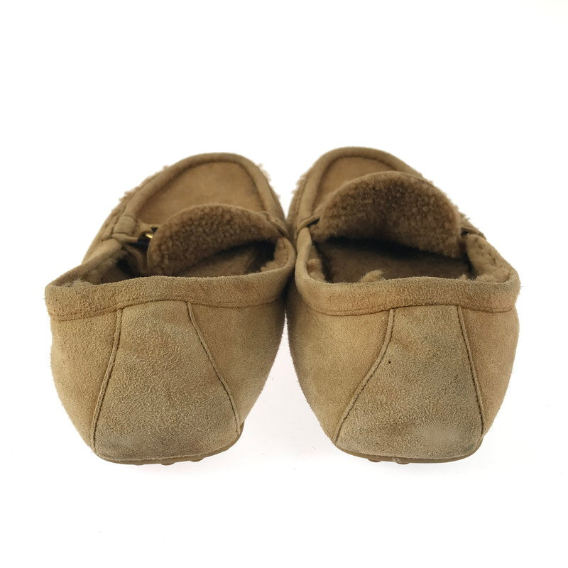【現状渡し品】【レディース】 GUCCI グッチ ホースビット スウェード モカシン シューズ 靴 183-260117-na-10-tag サイズ：表記サイズなし カラー：ブラウン 万代Net店