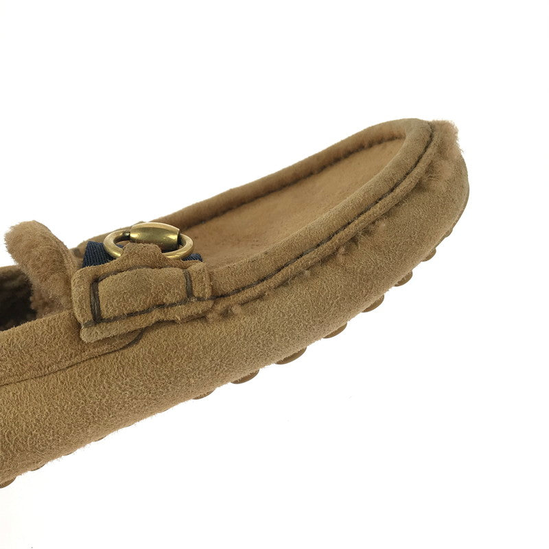 【現状渡し品】【レディース】 GUCCI グッチ ホースビット スウェード モカシン シューズ 靴 183-260117-na-10-tag サイズ：表記サイズなし カラー：ブラウン 万代Net店