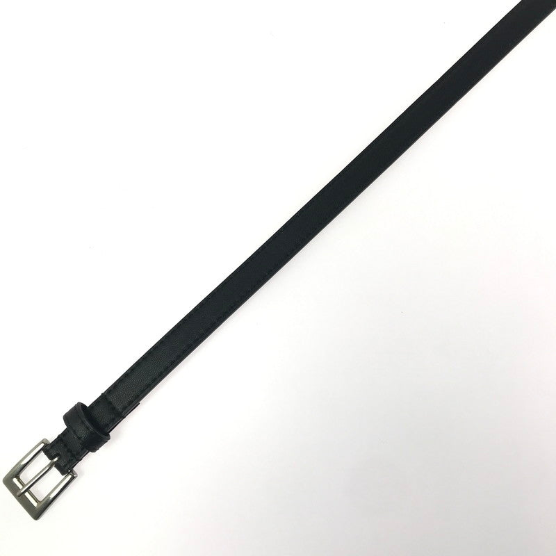 【中古品】【メンズ】 WTAPS ダブルタップス FAUX LEATHER NARROW BELT T15 フェイクレザー ナローベルト 205-260906-rt-30-tagh カラー：ブラック 万代Net店