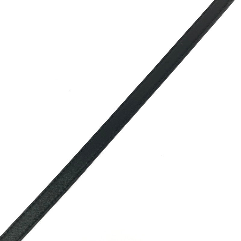 【中古品】【メンズ】 WTAPS ダブルタップス FAUX LEATHER NARROW BELT T15 フェイクレザー ナローベルト 205-260906-rt-30-tagh カラー：ブラック 万代Net店