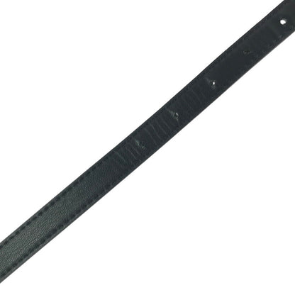 【中古品】【メンズ】 WTAPS ダブルタップス FAUX LEATHER NARROW BELT T15 フェイクレザー ナローベルト 205-260906-rt-30-tagh カラー：ブラック 万代Net店