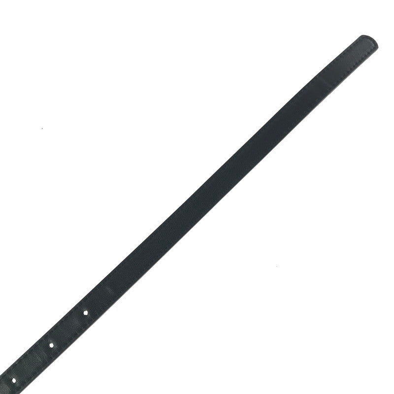 【中古品】【メンズ】 WTAPS ダブルタップス FAUX LEATHER NARROW BELT T15 フェイクレザー ナローベルト 205-260906-rt-30-tagh カラー：ブラック 万代Net店