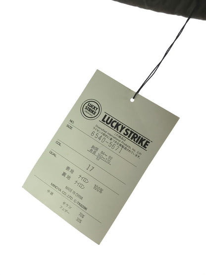【中古品】【メンズ】 LUCKY STRIKE ラッキーストライク DOWN JACKET 6540-5671 ダウンジャケット アウター 146-260118-rt-09-tag サイズ：M カラー：ブラウン 万代Net店