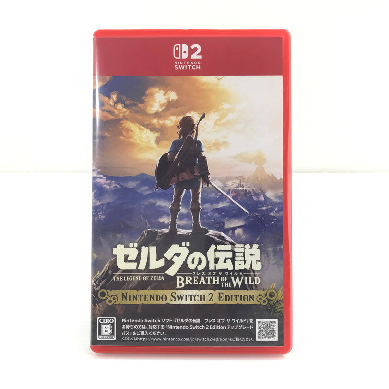 【中古美品】 開封済み Nintendo Switch2 ソフト ゼルダの伝説 ブレス オブ ザ ワイルド Nintendo Switch 2 Edition スイッチ2 ソフト 029-261008-rt-07-tagh 万代Net店