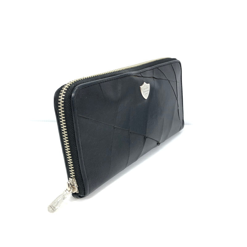 【中古品】【メンズ】 GARNI ガルニ GARNI GL14017 INSECTION ZIP LONG WALLET インセクション ジップ ロングウォレット 長財布 200-260118-na-17-tag カラー：ブラック 万代Net店