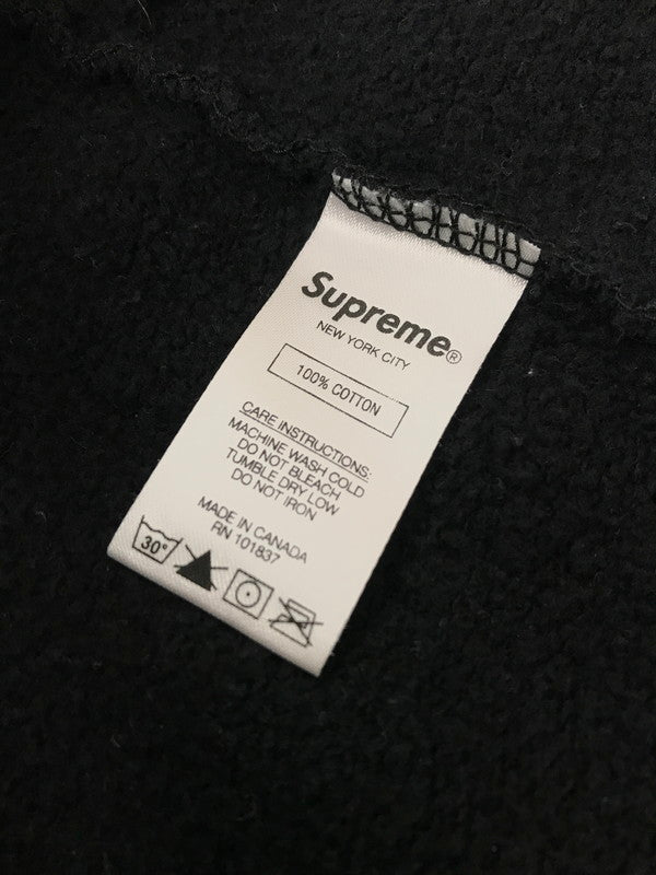 【中古品】【メンズ】 Supreme シュプリーム SMALL BOX CREWNECK スモール ボックス クルーネック スウェット トレーナー 149-260210-na-05-tag サイズ：M カラー：ブラック 万代Net店