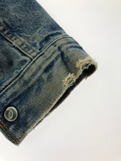 【現状渡し品】【メンズ】 Levi's リーバイス DENIM BOA JACKET 70608-0216 USA製 83年5月製造 デニムボアジャケット アウター 146-260118-rt-17-tag サイズ：34R カラー：インディゴ 万代Net店