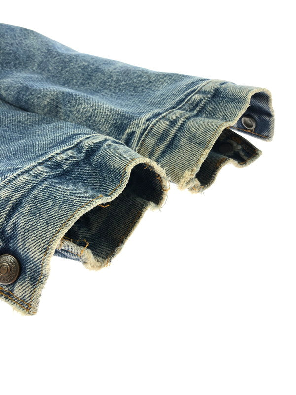 【現状渡し品】【メンズ】 Levi's リーバイス DENIM BOA JACKET 70608-0216 USA製 83年5月製造 デニムボアジャケット アウター 146-260118-rt-17-tag サイズ：34R カラー：インディゴ 万代Net店
