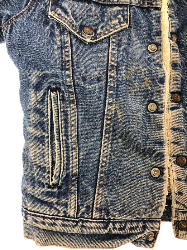 【現状渡し品】【メンズ】 Levi's リーバイス DENIM BOA JACKET 70608-0216 USA製 83年5月製造 デニムボアジャケット アウター 146-260118-rt-17-tag サイズ：34R カラー：インディゴ 万代Net店