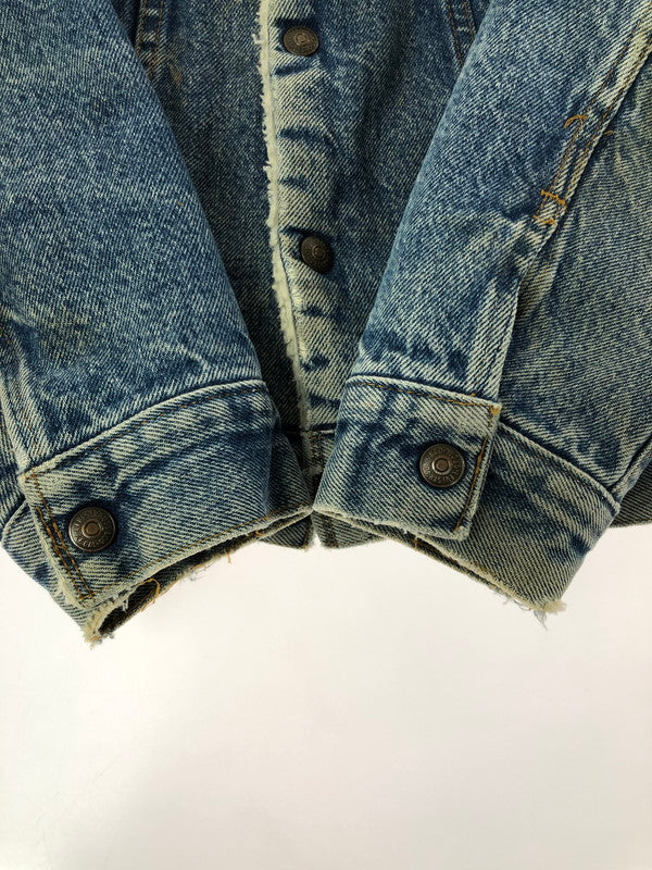 【現状渡し品】【メンズ】 Levi's リーバイス DENIM BOA JACKET 70608-0216 USA製 83年5月製造 デニムボアジャケット アウター 146-260118-rt-17-tag サイズ：34R カラー：インディゴ 万代Net店