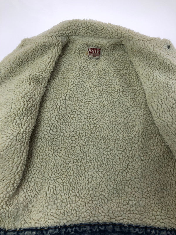 【現状渡し品】【メンズ】 Levi's リーバイス DENIM BOA JACKET 70608-0216 USA製 83年5月製造 デニムボアジャケット アウター 146-260118-rt-17-tag サイズ：34R カラー：インディゴ 万代Net店