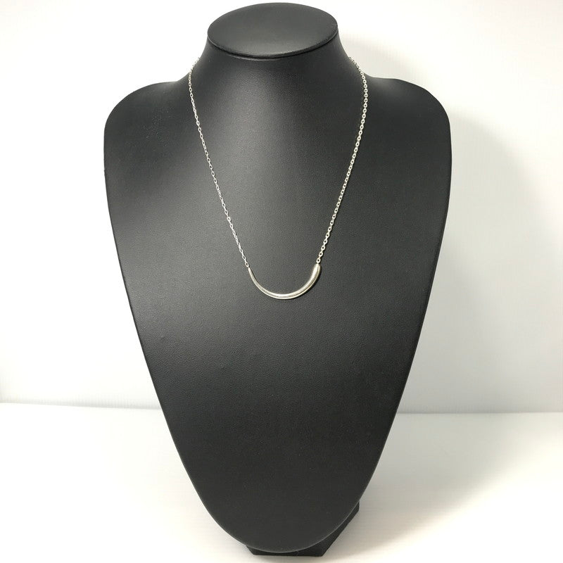 【中古品】【メンズ】 JOUETE ジュエッテ SV925 ミニマル カーブネックレス アクセサリー 192-260627-na-14-tagh カラー：シルバー 万代Net店