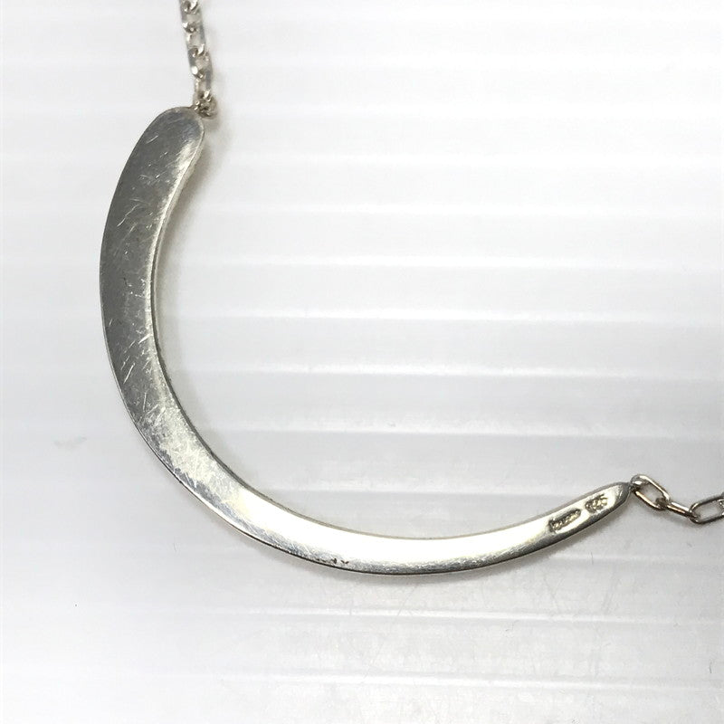 【中古品】【メンズ】 JOUETE ジュエッテ SV925 ミニマル カーブネックレス アクセサリー 192-260627-na-14-tagh カラー：シルバー 万代Net店