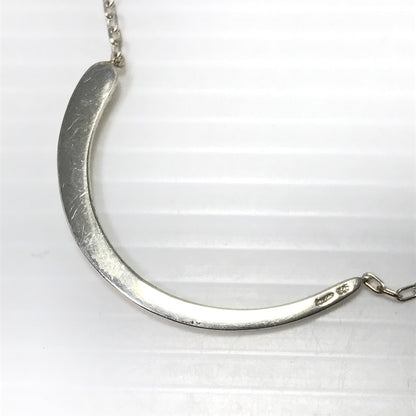 【中古品】【メンズ】 JOUETE ジュエッテ SV925 ミニマル カーブネックレス アクセサリー 192-260627-na-14-tagh カラー：シルバー 万代Net店