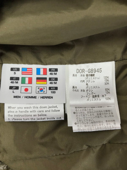 【中古品】【メンズ】 DESCENTE デサント MOUNTAINEER DOR-G8945 ALLTERRAIN 水沢ダウン マウンテニア アウター 148-260123-rt-09-tag サイズ：L カラー：ブラウン 万代Net店