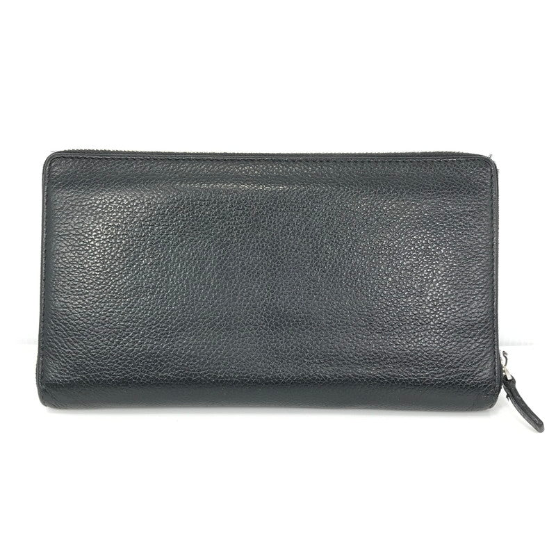 【現状渡し品】【メンズ】 BALENCIAGA バレンシアガ CASH CONTINENTAL 594317 キャッシュ コンチネンタル ラウンドジップウォレット 長財布 181-260118-na-02-tag カラー：ブラック 万代Net店