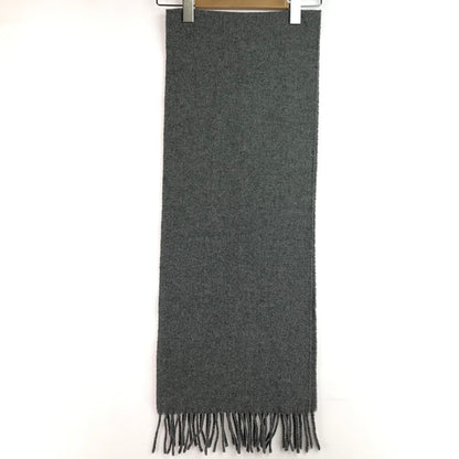 【中古品】【レディース】 ORB LOGO WOOL MUFFLER オーブ ロゴ ウール マフラー 服飾小物 187-260208-na-03-tag カラー：グレー 万代Net店