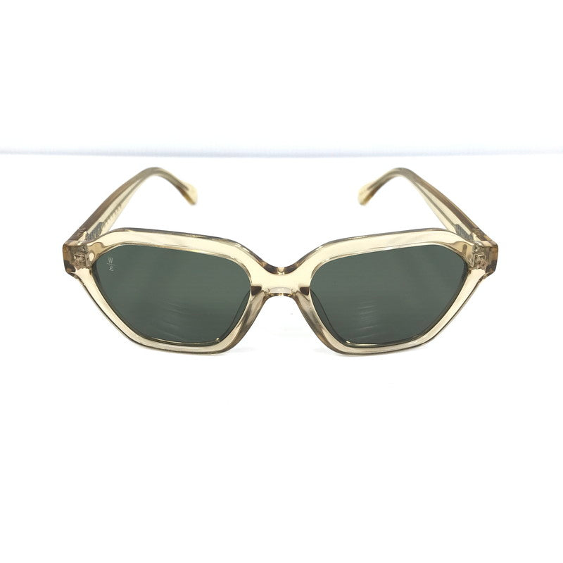 【中古品】【メンズ】 WONDERLAND ワンダーランド POWAY POWAY-03JP パウウェイ サングラス アイウェア アクセサリー 203-260118-na-09-tag サイズ：52□17 145 カラー：ClearBeach/Green 万代Net店