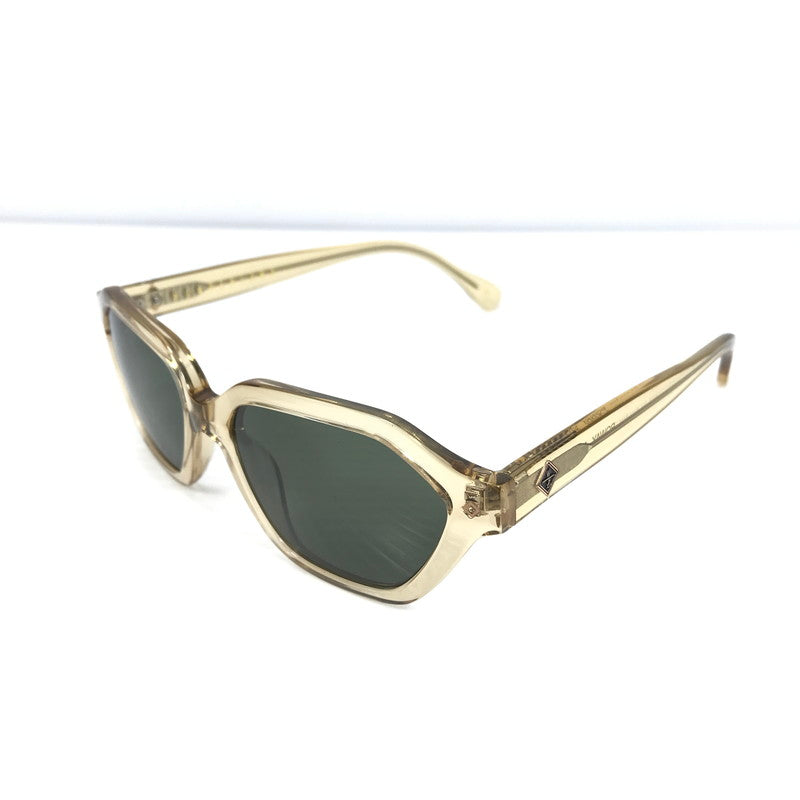 【中古品】【メンズ】 WONDERLAND ワンダーランド POWAY POWAY-03JP パウウェイ サングラス アイウェア アクセサリー 203-260118-na-09-tag サイズ：52□17 145 カラー：ClearBeach/Green 万代Net店