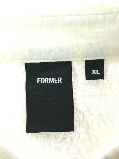 【中古品】【メンズ】 FORMER フォーマー VIVIAN S/S SHIRT FSH-23101 ヴィヴィアン ショートスリーブ シャツ トップス 142-260122-rt-02-tag サイズ：XL カラー：ホワイト 万代Net店