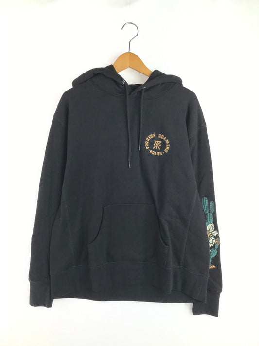 【中古美品】【メンズ】 ROARK ロアーク F.ROAMING PO HOOD SWEAT RSWJ1150-BLK エフ ローミング プルオーバー スウェット 142-260116-rt-15-tag サイズ：L カラー：ブラック 万代Net店