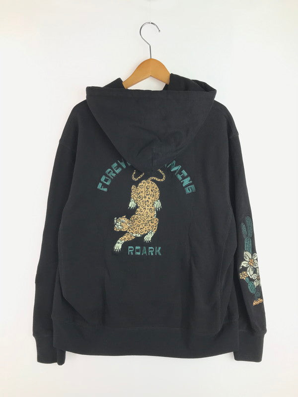 【中古美品】【メンズ】 ROARK ロアーク F.ROAMING PO HOOD SWEAT RSWJ1150-BLK エフ ローミング プルオーバー スウェット 142-260116-rt-15-tag サイズ：L カラー：ブラック 万代Net店