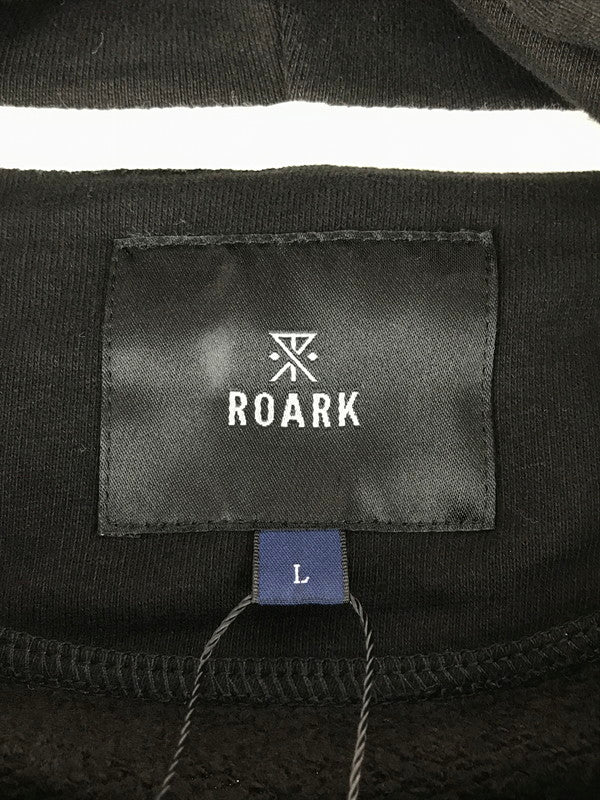 【中古美品】【メンズ】 ROARK ロアーク F.ROAMING PO HOOD SWEAT RSWJ1150-BLK エフ ローミング プルオーバー スウェット 142-260116-rt-15-tag サイズ：L カラー：ブラック 万代Net店