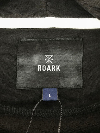 【中古美品】【メンズ】 ROARK ロアーク F.ROAMING PO HOOD SWEAT RSWJ1150-BLK エフ ローミング プルオーバー スウェット 142-260116-rt-15-tag サイズ：L カラー：ブラック 万代Net店