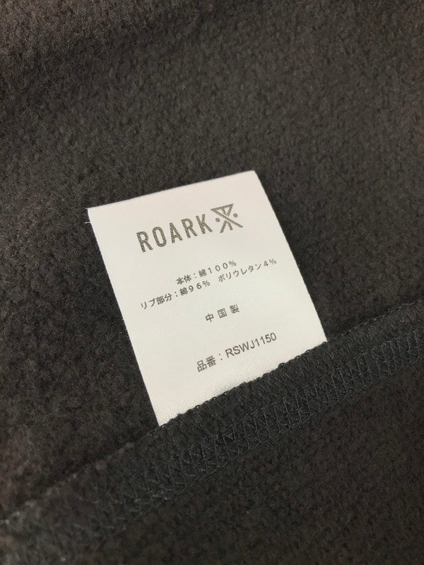 【中古美品】【メンズ】 ROARK ロアーク F.ROAMING PO HOOD SWEAT RSWJ1150-BLK エフ ローミング プルオーバー スウェット 142-260116-rt-15-tag サイズ：L カラー：ブラック 万代Net店