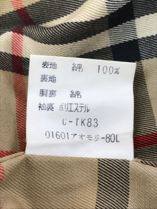 【中古品】【メンズ】 TRENCH COAT WR083-902-79 トレンチコート 日本製 141-260117-rt-04-tag サイズ：胸囲92
身長170 カラー：玉虫色 万代Net店