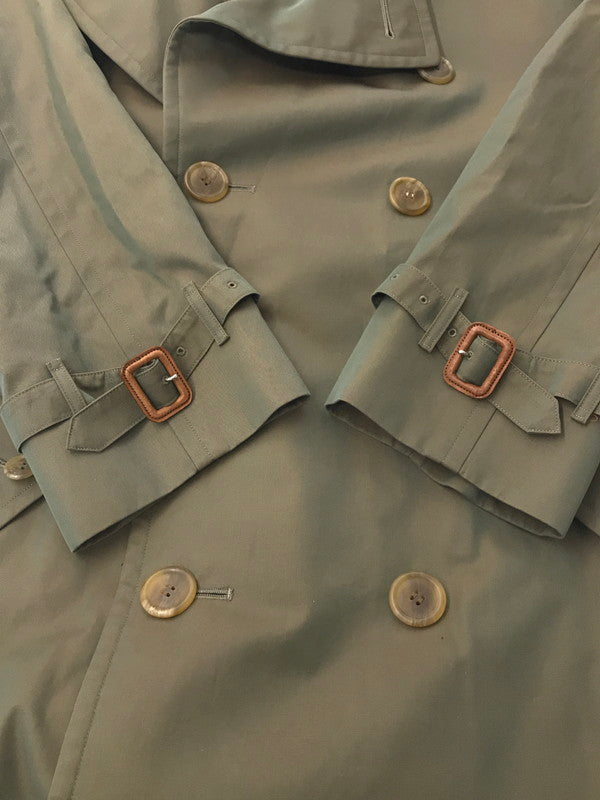 【中古品】【メンズ】 Burberrys バーバリーズ TRENCH COAT WR083-902-79 トレンチコート 日本製 アウター 141-260206-rt-05-tag サイズ：胸囲：94
身長：175 カラー：玉虫色 万代Net店
