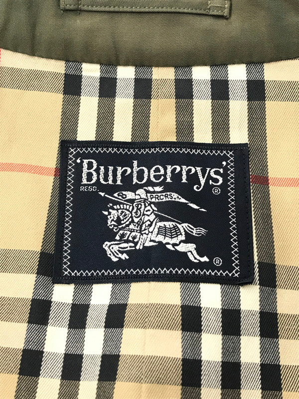 【中古品】【メンズ】 Burberrys バーバリーズ TRENCH COAT WR083-902-79 トレンチコート 日本製 アウター 141-260206-rt-05-tag サイズ：胸囲：94
身長：175 カラー：玉虫色 万代Net店