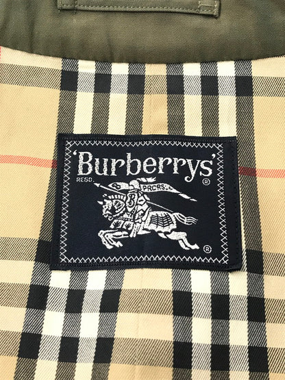 【中古品】【メンズ】 Burberrys バーバリーズ TRENCH COAT WR083-902-79 トレンチコート 日本製 アウター 141-260206-rt-05-tag サイズ：胸囲：94
身長：175 カラー：玉虫色 万代Net店