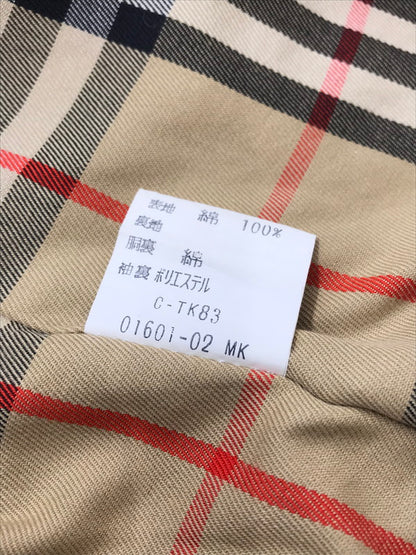 【中古品】【メンズ】 Burberrys バーバリーズ TRENCH COAT WR083-902-79 トレンチコート 日本製 アウター 141-260206-rt-05-tag サイズ：胸囲：94
身長：175 カラー：玉虫色 万代Net店