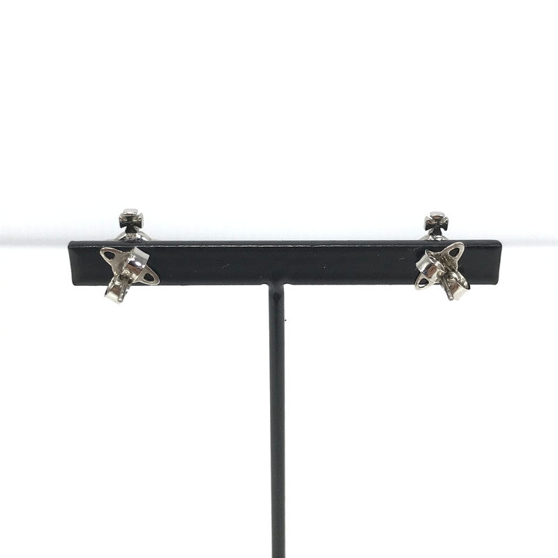 【中古品】【レディース】 Vivienne Westwood ヴィヴィアンウエストウッド NANO SOLITAIRE EARRINGS ナノ ソリティア ピアス アクセサリー 193-260125-na-03-tag カラー：シルバー 万代Net店