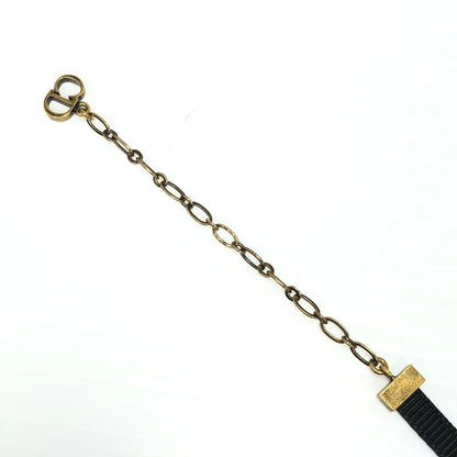 【中古品】【レディース】 Christian Dior クリスチャンディオール J'ADIOR ジャドール ロゴチョーカー ネックレス アクセサリー 183-260131-na-01-tag カラー：ゴールド/ブラック 万代Net店