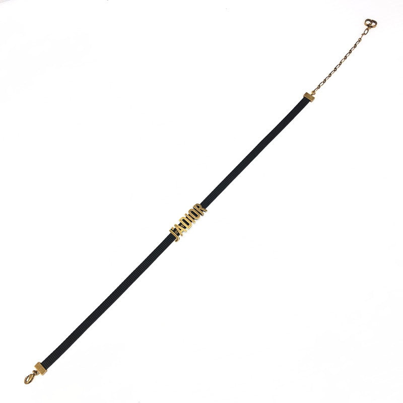 【中古品】【レディース】 Christian Dior クリスチャンディオール J'ADIOR ジャドール ロゴチョーカー ネックレス アクセサリー 183-260131-na-01-tag カラー：ゴールド/ブラック 万代Net店