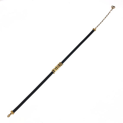 【中古品】【レディース】 Christian Dior クリスチャンディオール J'ADIOR ジャドール ロゴチョーカー ネックレス アクセサリー 183-260131-na-01-tag カラー：ゴールド/ブラック 万代Net店