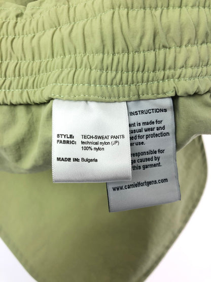 【中古美品】【メンズ】 CAMIEL FORTGENS カミエル フォートヘンス TECH-SWEAT PANTS NYLON PANTS テック スウェットパンツ ナイロンパンツ ボトムス 152-260127-rt-01-tag サイズ：M カラー：グリーン系 万代Net店