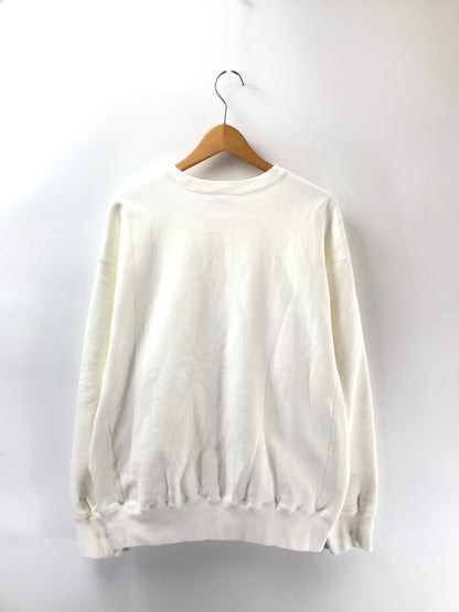 【中古美品】【メンズ】 Supreme シュプリーム 25SS WASHED BOX LOGO CREWNECK ウォッシュド ボックス ロゴ クルーネック スウェット トレーナー 149-260210-na-04-tag サイズ：L カラー：ホワイト 万代Net店