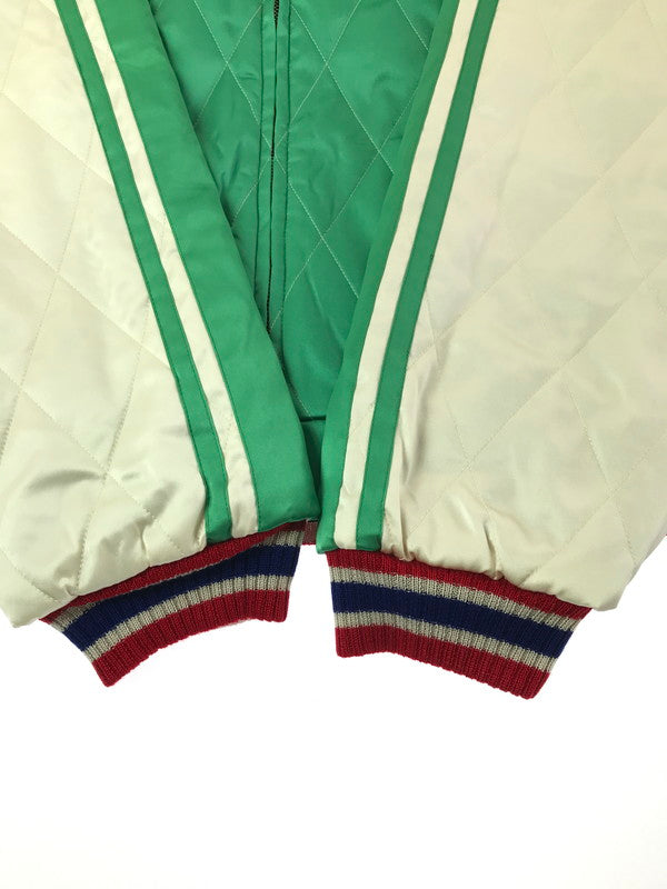 【中古美品】【メンズ】 SAPEUR サプール × ビックリマン REVERSIBLE SOUVENIR JACKET A0024-500 リバーシブル スーベニアジャケット スカジャン アウター 142-260405-na-03-tag サイズ：L カラー：ブラック/グリーン 万代Net店