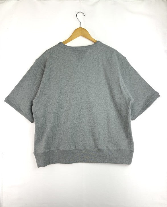 【中古美品】【メンズ】 SAPEUR サプール LOGO PRINT SWEAT TEE GREY A0025-417 ロゴプリント スウェットTシャツ グレー 両V 142-260124-rt-04-tag サイズ：L カラー：グレー 万代Net店