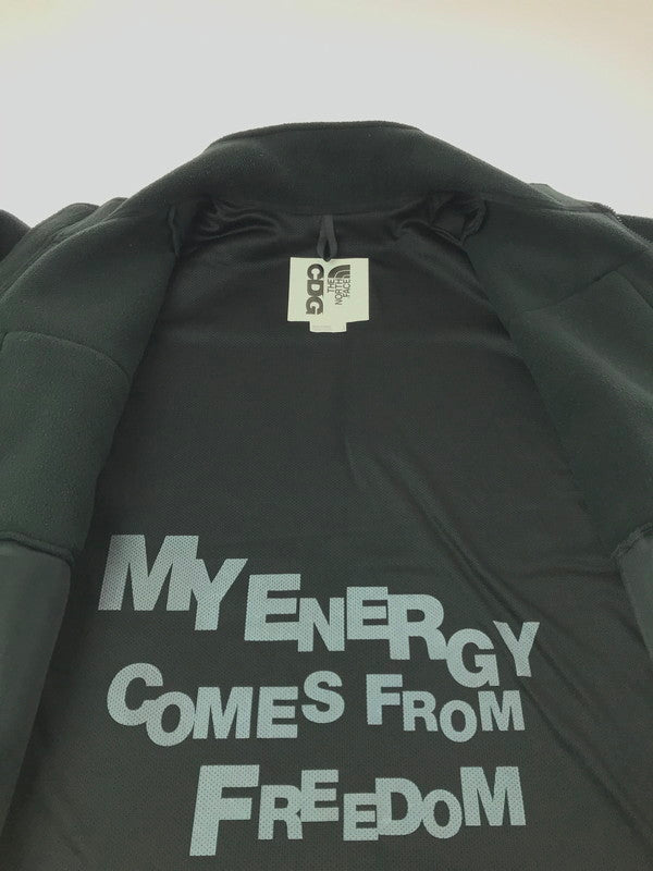 【中古品】【メンズ】 COMME des GARCONS コムデギャルソン × THE NORTH FACE ザ ノースフェイス DENALI FLEECE POLARTEC SM-J001 デナリ フリース ポーラテック 140-260121-rt-04-tag サイズ：L カラー：ブラック 万代Net店